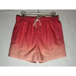American Eagle Outfitters Men’s Swim Trunks Pink Ombré Size XS